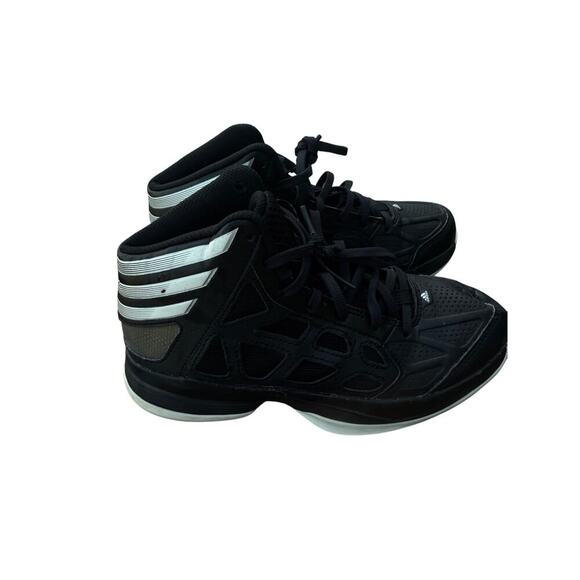 Adidas Crazy Shadow J Black Size 3.5 High Top Shoes - Picture 4 of 8